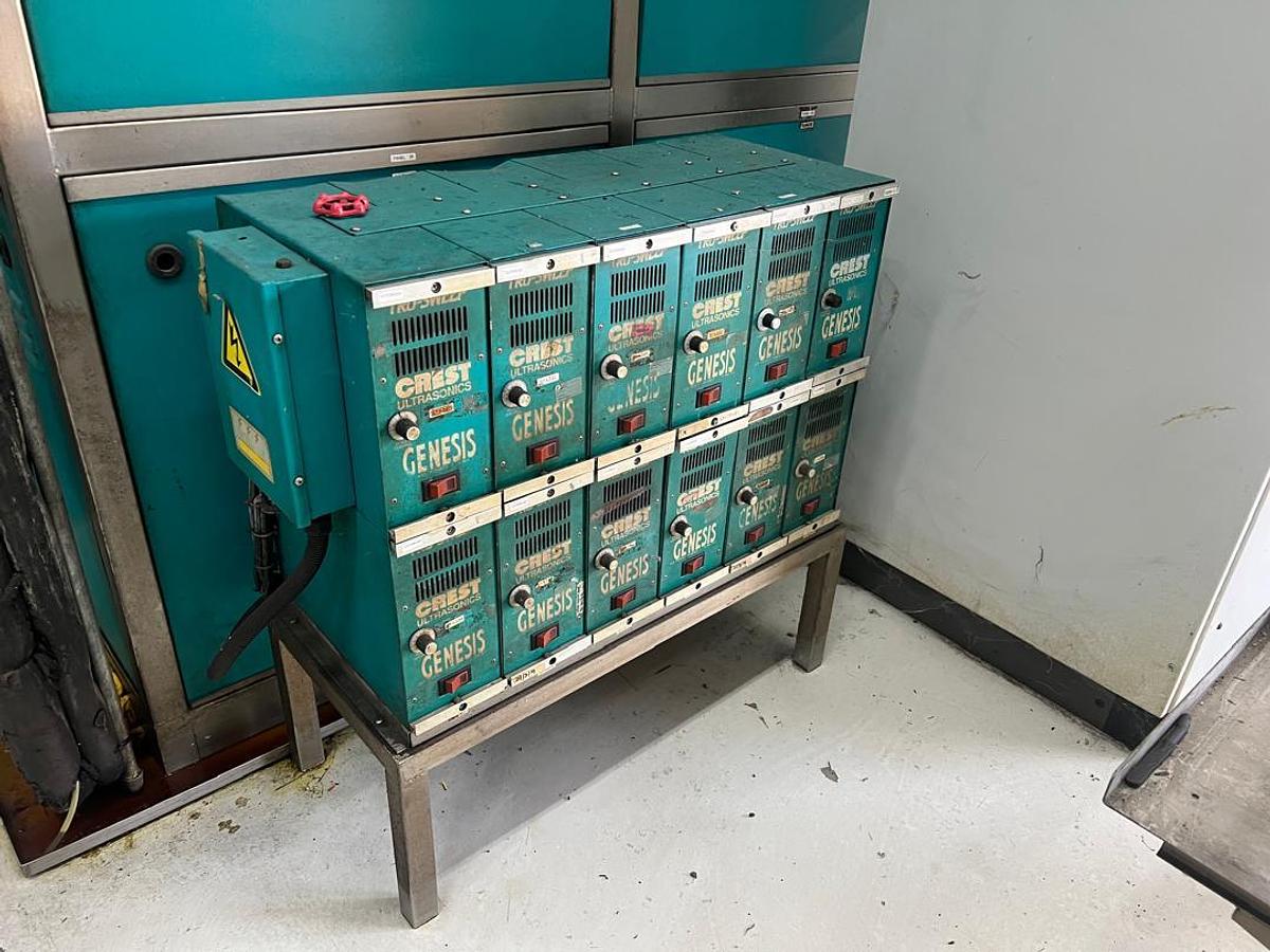 Used Crest Ultrasonics Cleaning Machine