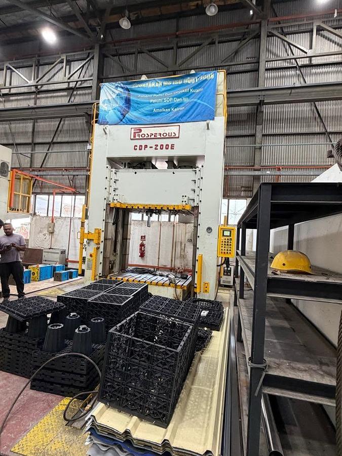 Used Prosperous CDP-200E Die Spotting Machine 200T