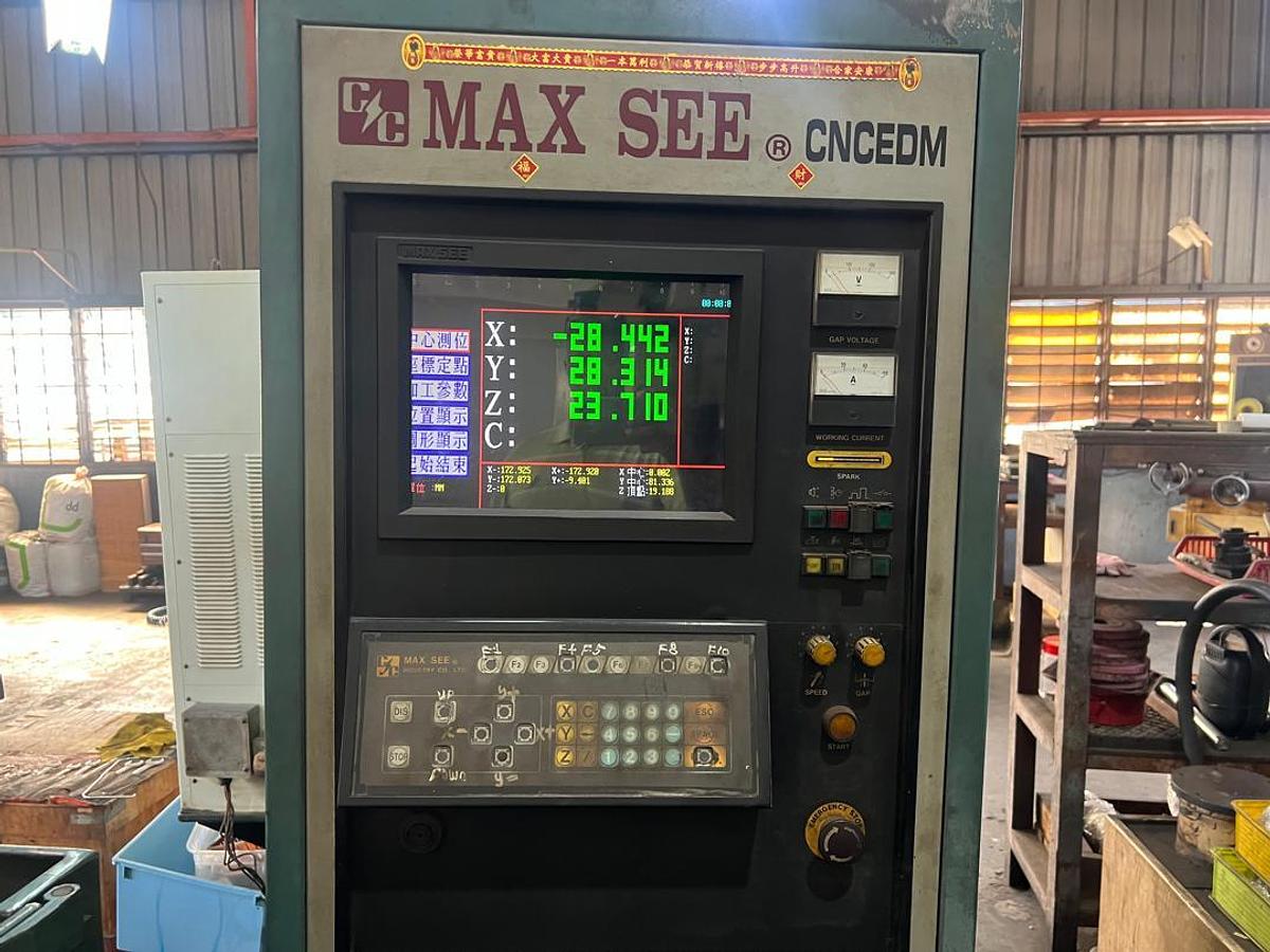Used Max See P40 Die Sinking EDM Year 1996
