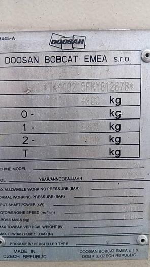 Used Compressor DOOSAN BOBCAT