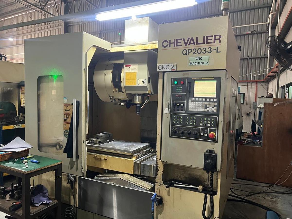 Used Chevalier QP2033-L Vertical Machining Center 