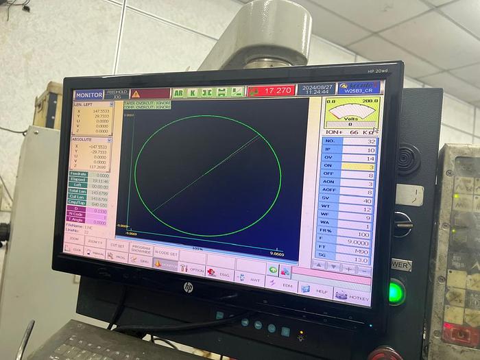 Used Accute X Wirecut Model AU500TA Year 2009