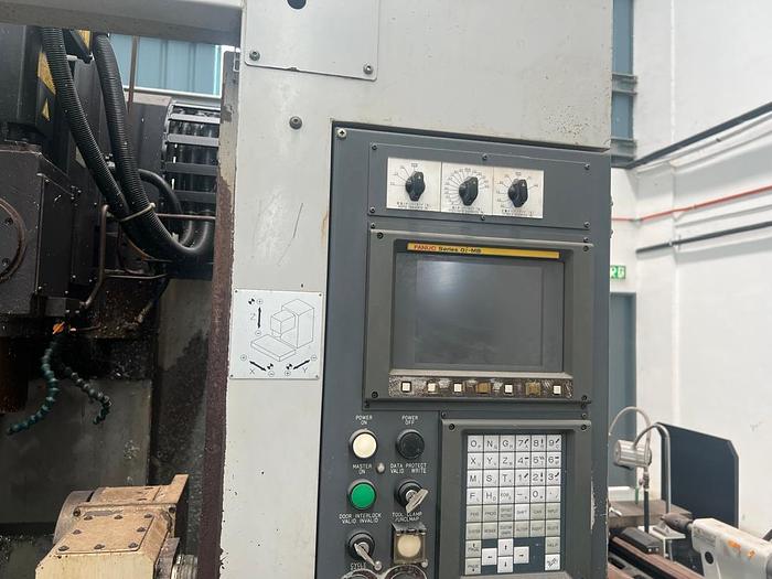 Used Year 2011 Enshu EV360 with 4th axis CNC Vertical Machining Center