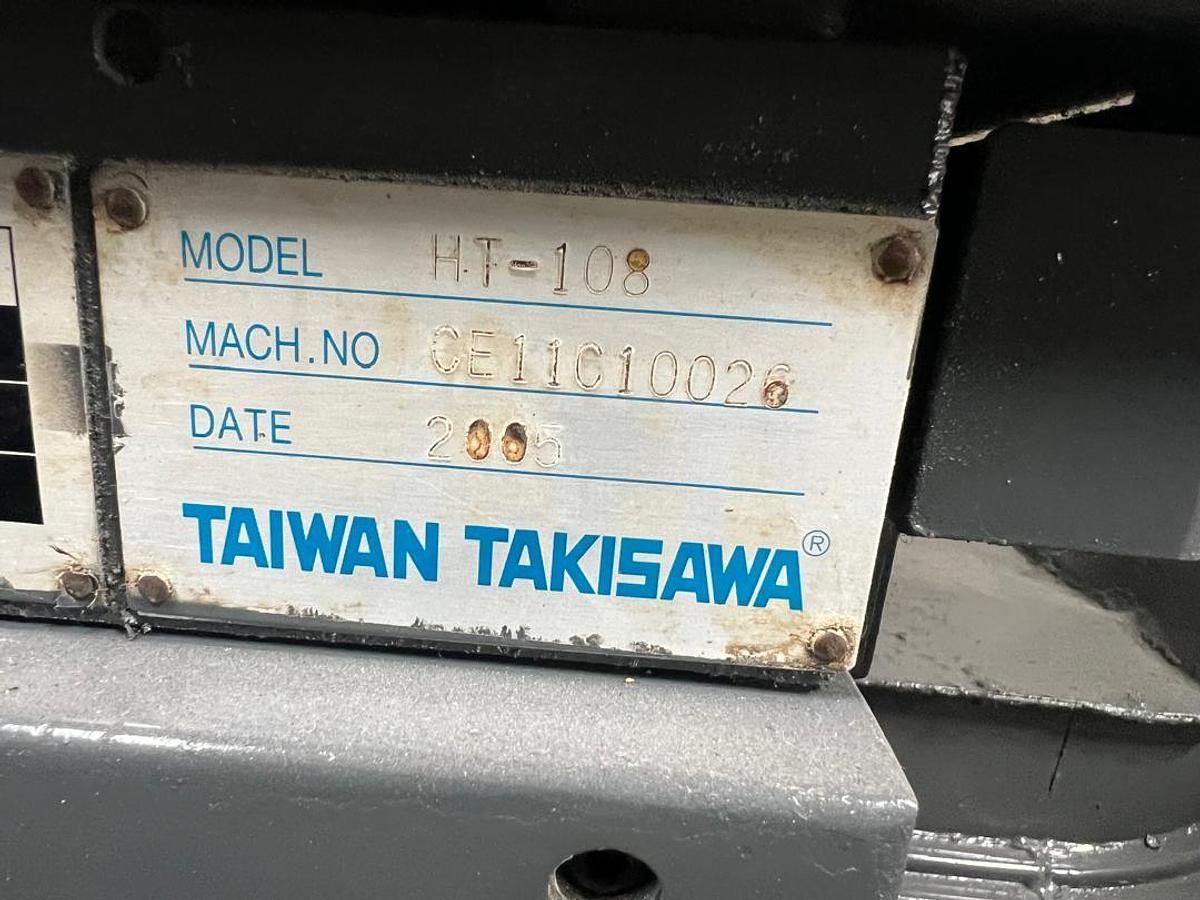 Used Takisawa HT108 CNC Lathe Year 2005