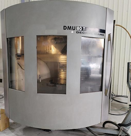 Used Year 2004 DMG DMU80T 5 Axis Universal Machining Center source Alvin 18.10.24
