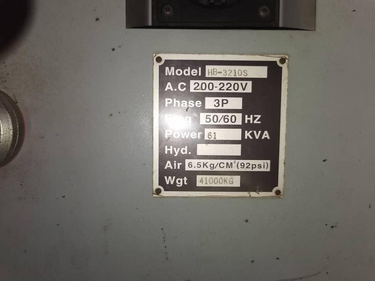 Used Hartford HB3210 Double Column Machining Center Year 2005 