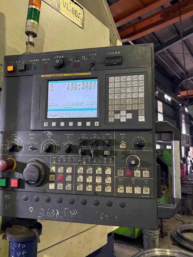 Used Honor VL-86A Vertical Turning Lathe Year 2015