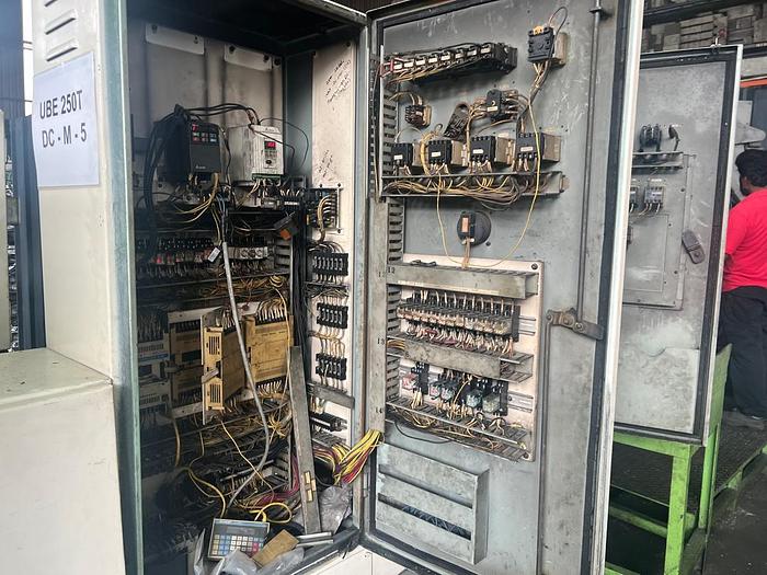 Used UBE 250T Model UB250G Year 1990 Die Casting Machine