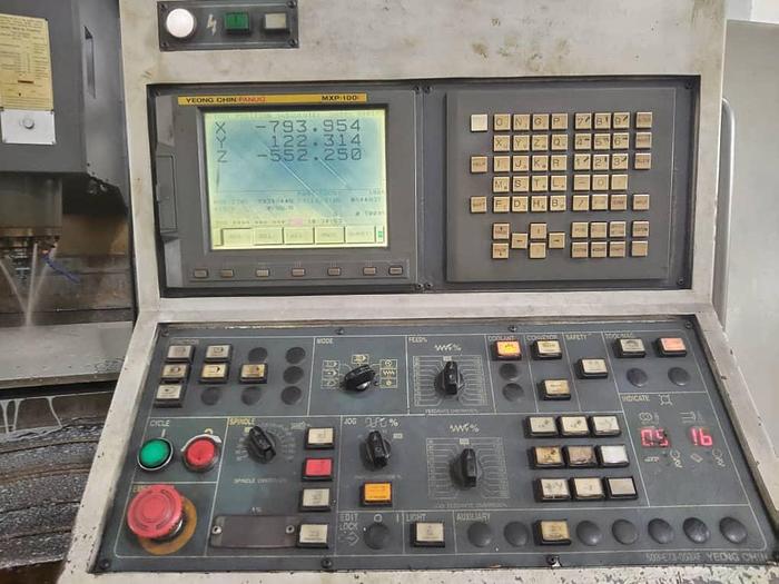 Used Year 2004 YCM TV188B Vertical Machining Center