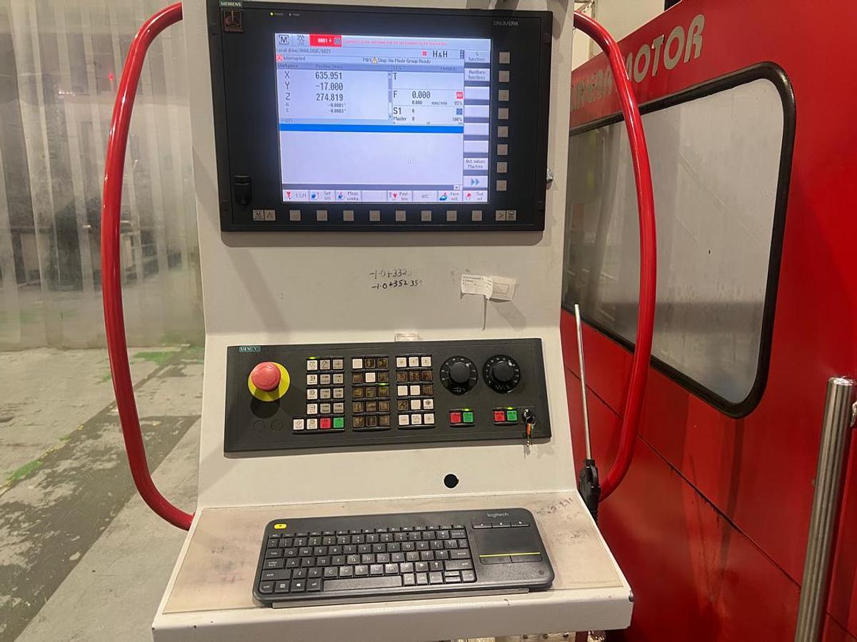 Used H&H ULTRA5 Moving Column Machining Center Year 2013