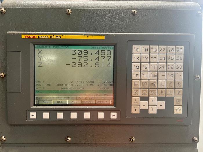 Used Year 2011 EQUIPTOP EMV-600 CNC MILLING MACHINE CENTER