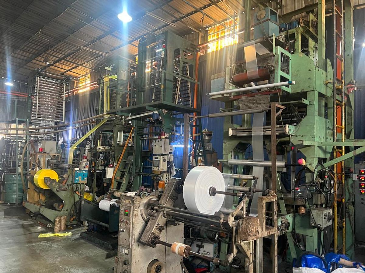 Used Plastic Bag Manufacturing Machine