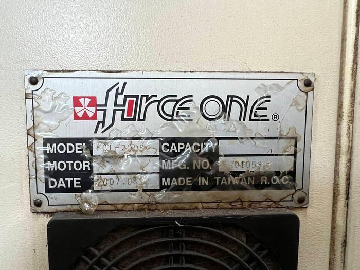 Used Year 2007 Force One FCL 200A CNC Lathe