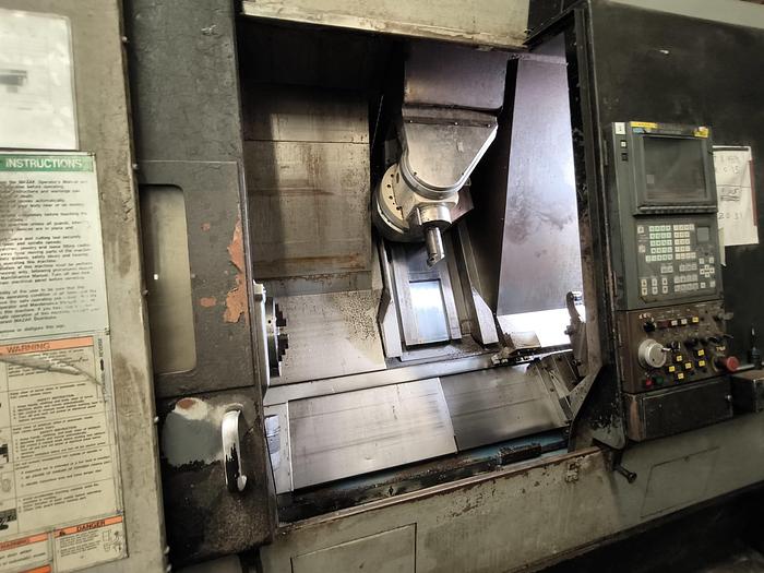 Used Year 2001 Mazak Integrax 300Y Universal CNC Turn-Mill Center