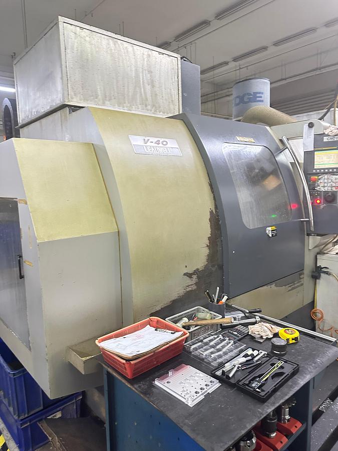 Used Leadwell V-40 Vertical Machining Center Year 2010