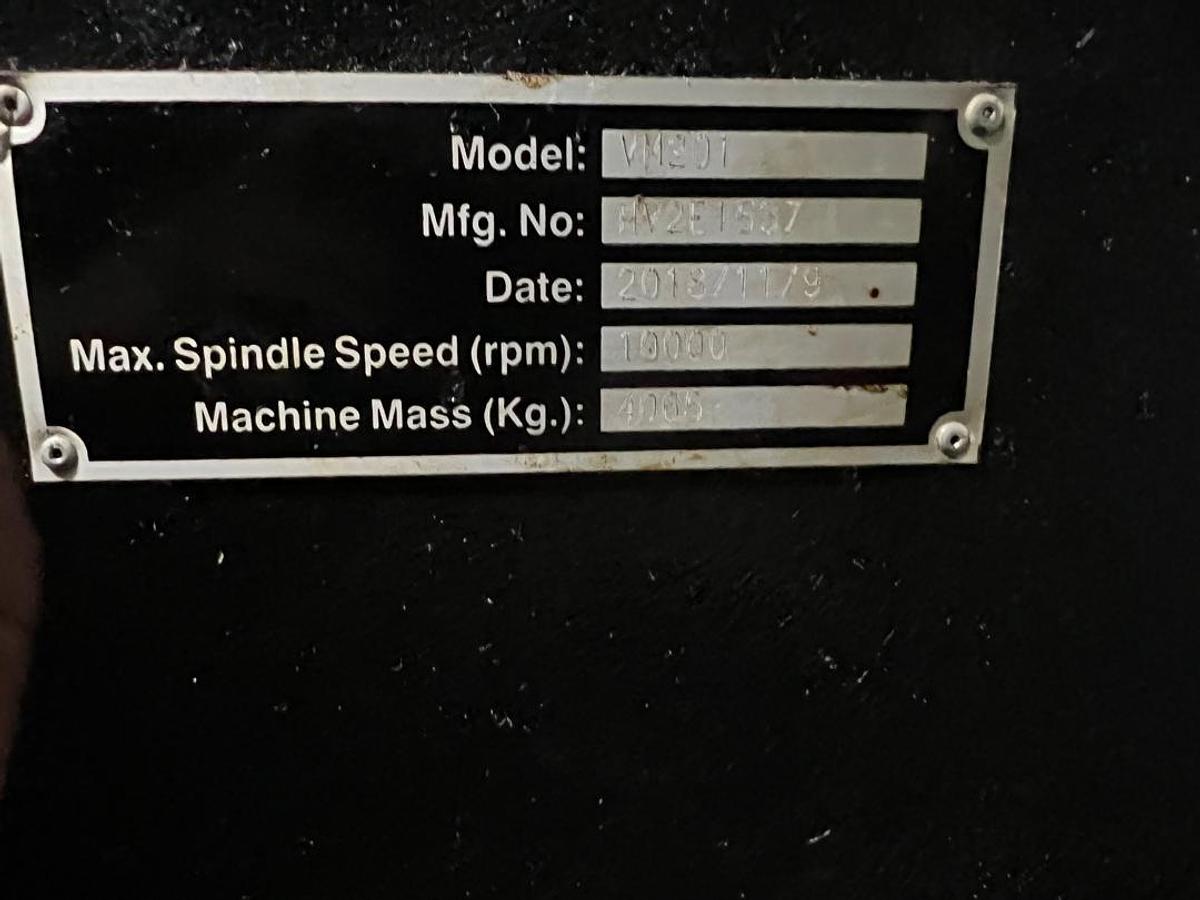 Used Hurco VM20i Vertical Machining Center Year 2018
