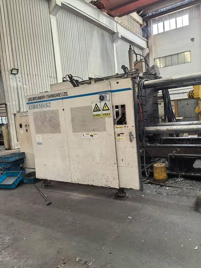 Used UBE UB850iS2 Die Casting Machine Year 2016