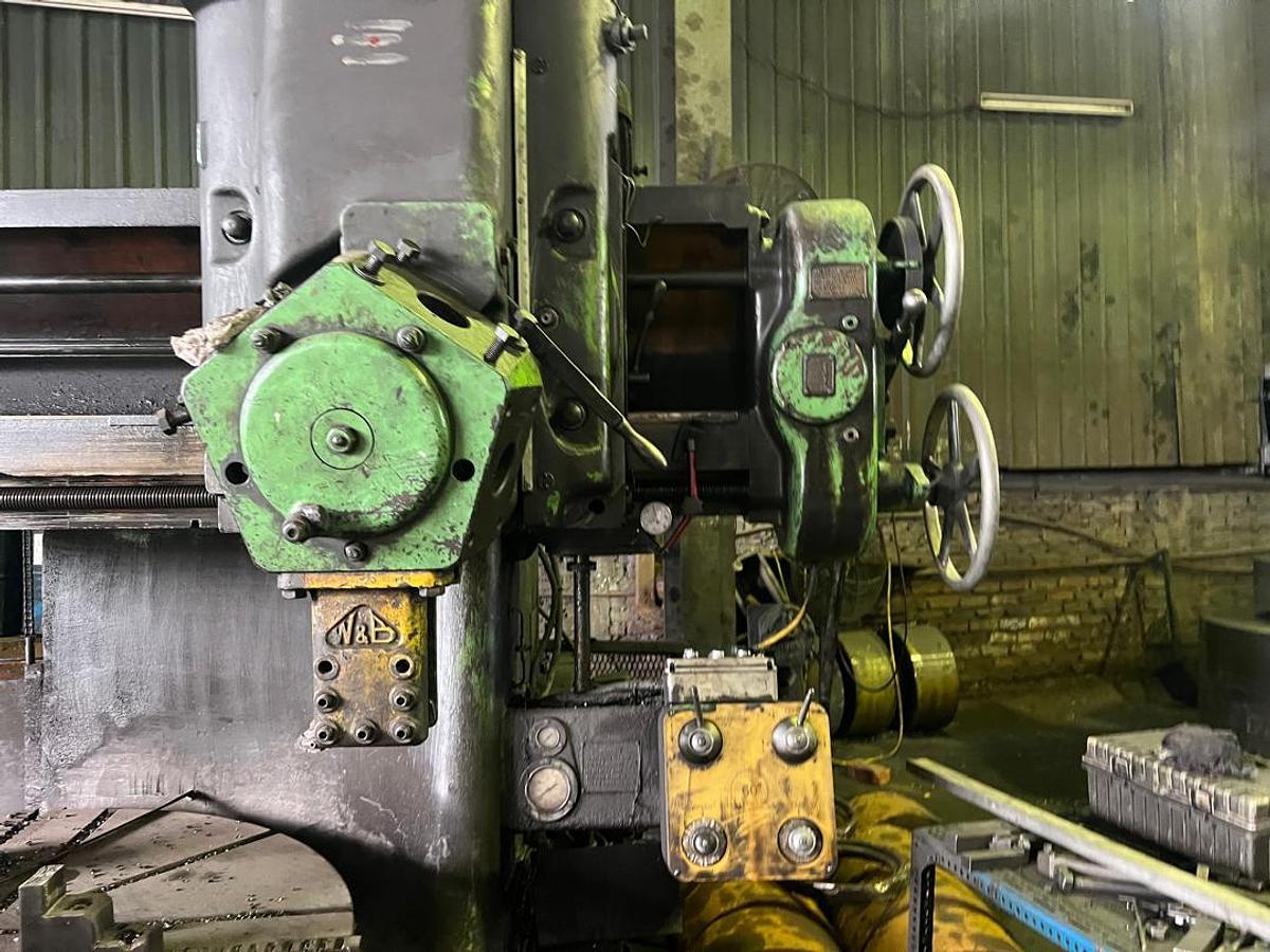 Used Webster Bennet Vertical Turning Lathe 1500mm