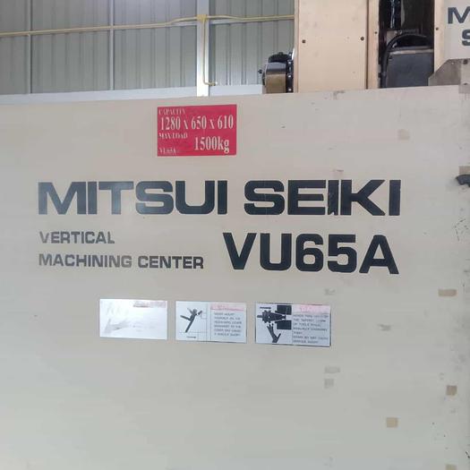 Used MITSUI SEIKI Model VU65A Year 2004 Vertical Machining Center