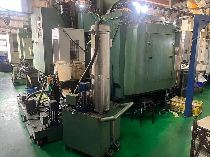 Used Year 2007 Tongtai TMV1100A 4th Axis Rotary Table with Coolant Through Spindle