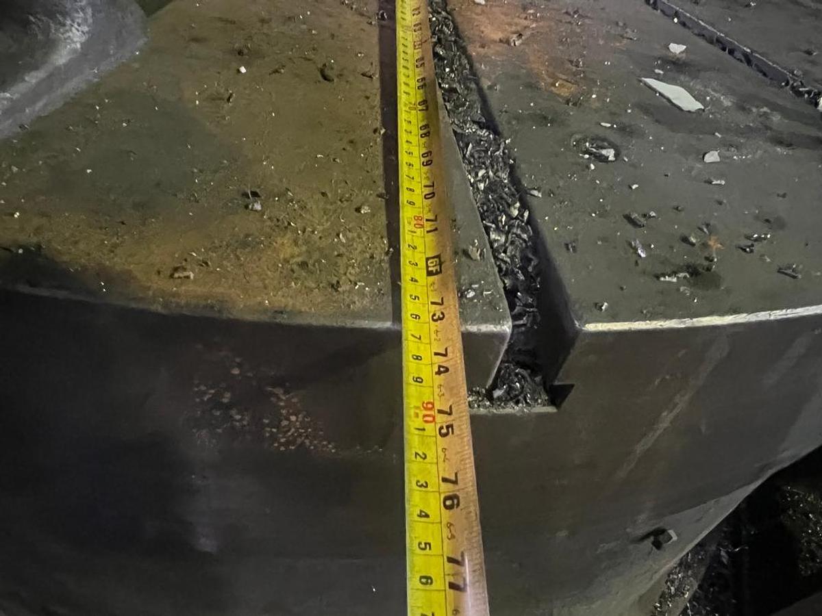 Used Richards Vertical Turning Lathe 2000mm