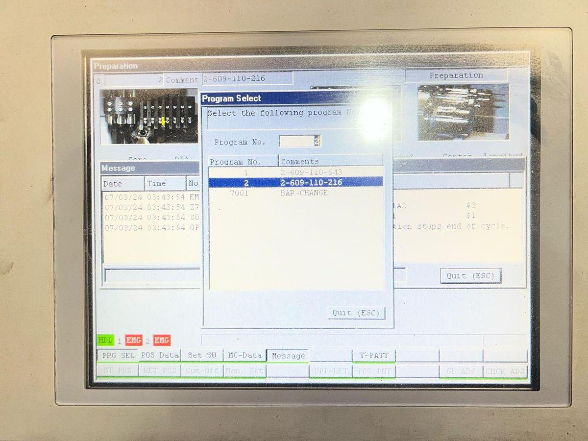 Used CITIZEN L-20 CNC Auto Lathe Year 2001
