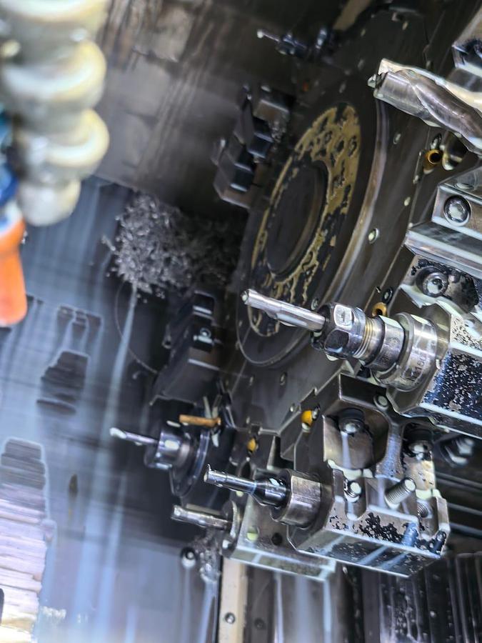 Used Nakamura-Tome SC-200 CNC Lathe Year 2010