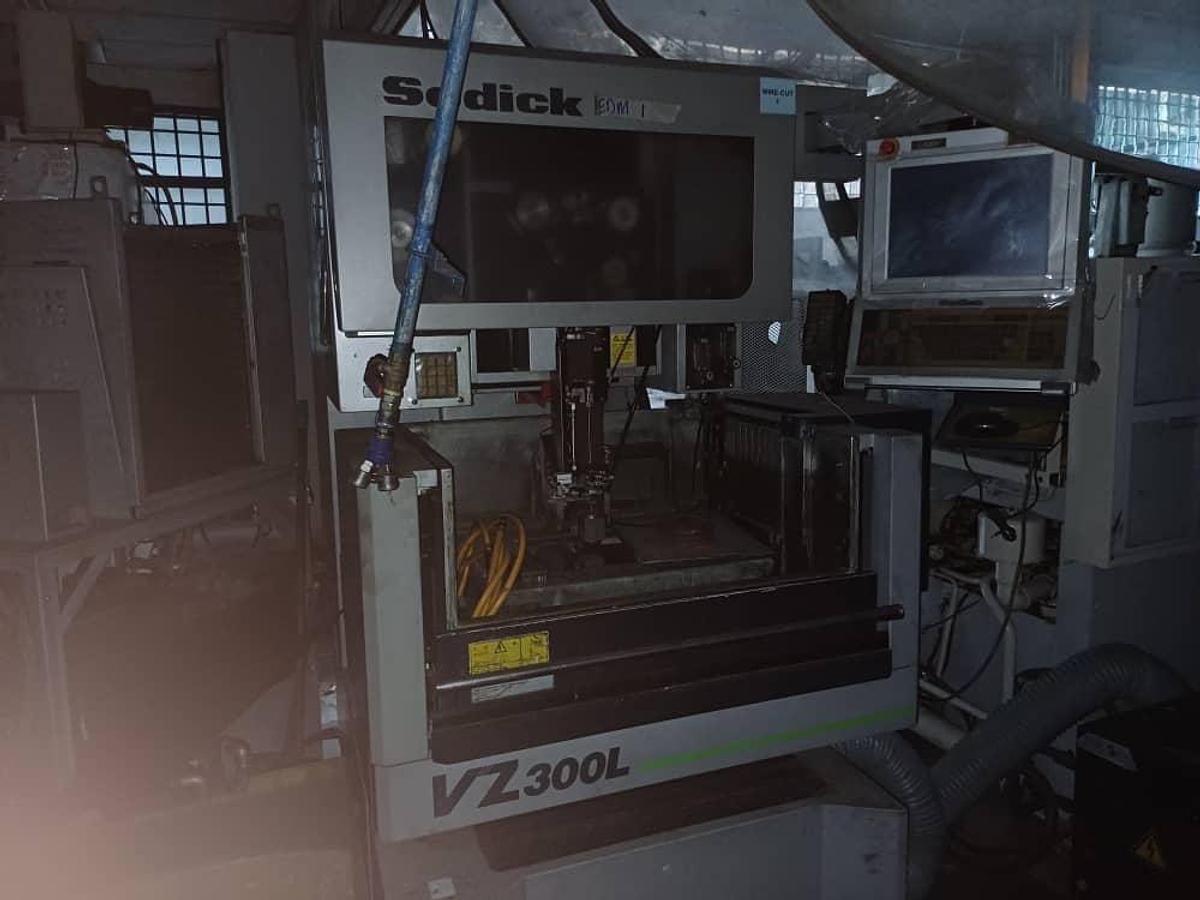 Used Sodick VL300Q Wire Cutting EDM Year 2016