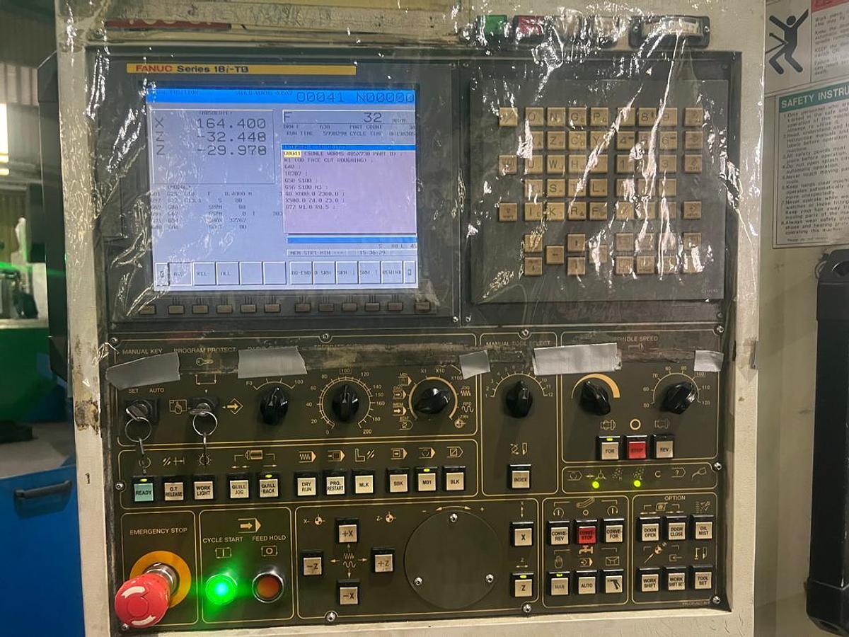 Used You Ji YB63/500 CNC Flat Bed Turning Lathe Year 2016
