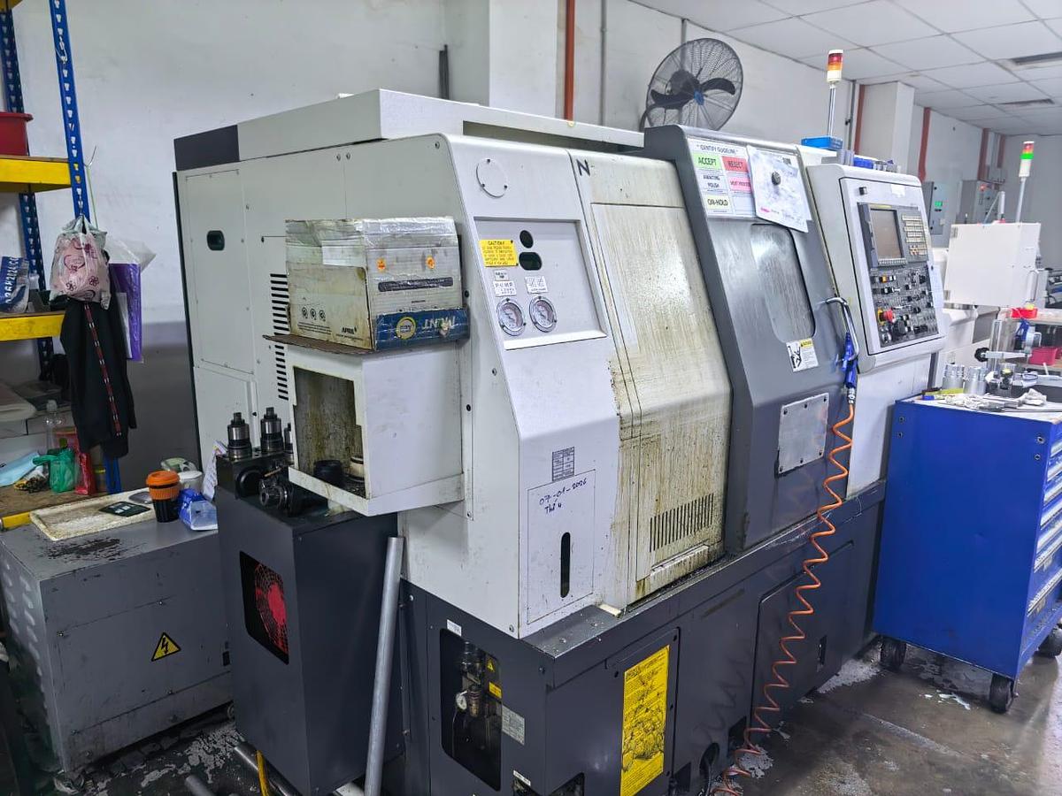 Used Nakamura-Tome SC-200 CNC Lathe Year 2010