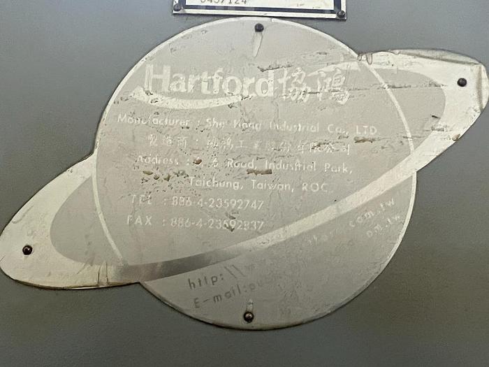 Used Hartford VMC-1270A Year 2004 Vertical Machining Center