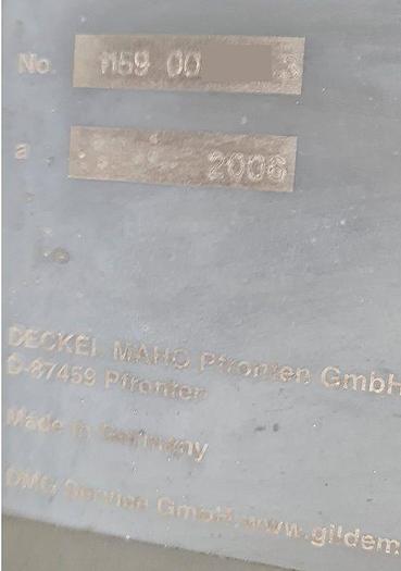 Used DMG DMU 80monoBLOCK Universal Machine Center