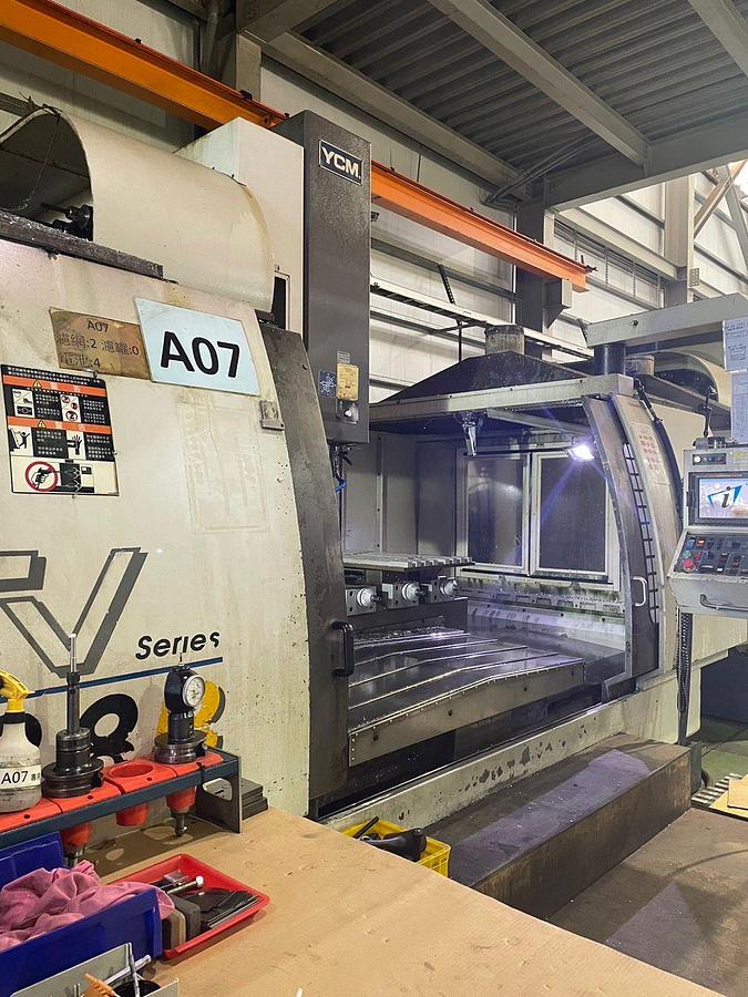 Used YCM TV188B Vertical Machining Center Year 2005