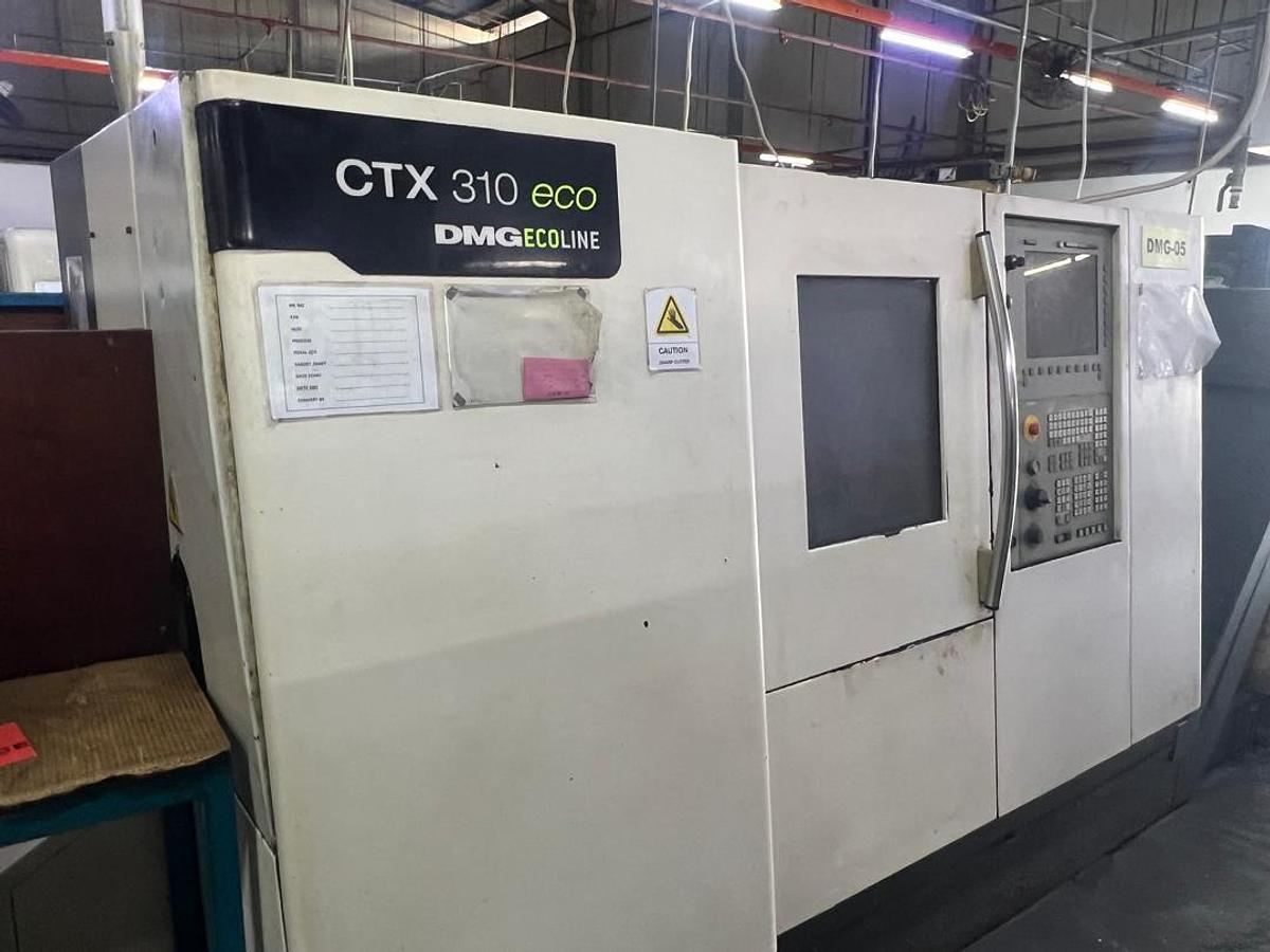 Used DMG CTX 310 ECO CNC Lathe