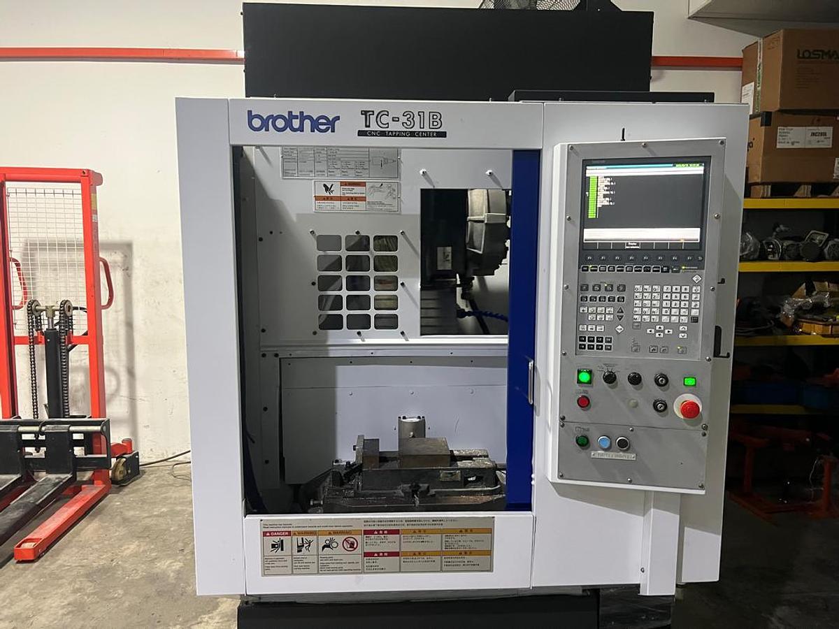 Used Brother TC31B Vertical Machining Center Year 2009