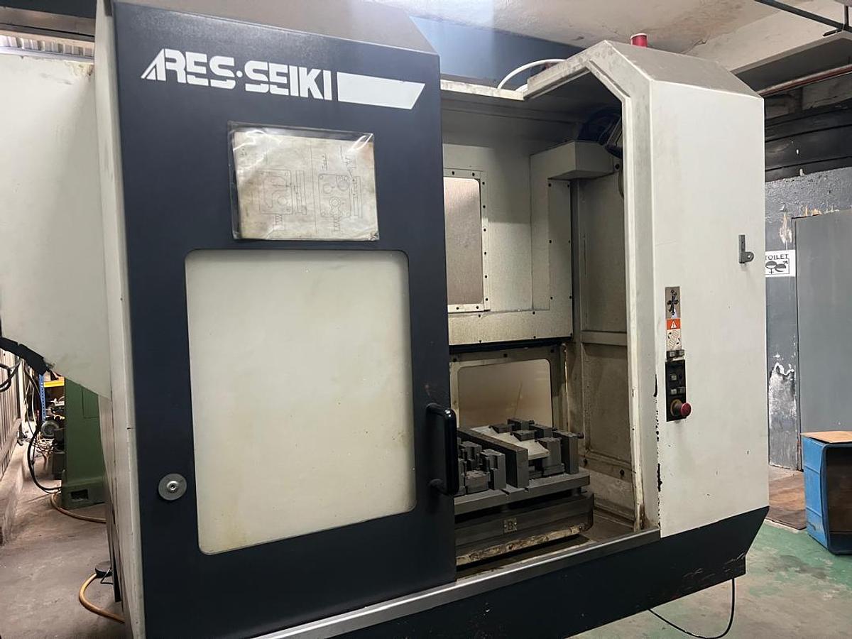 Used Ares Seiki S-6040 is a high-speed Vertical Machining Center Year 2013