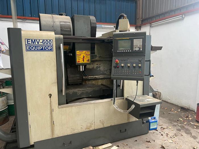 Used Year 2011 EQUIPTOP EMV-600 CNC MILLING MACHINE CENTER