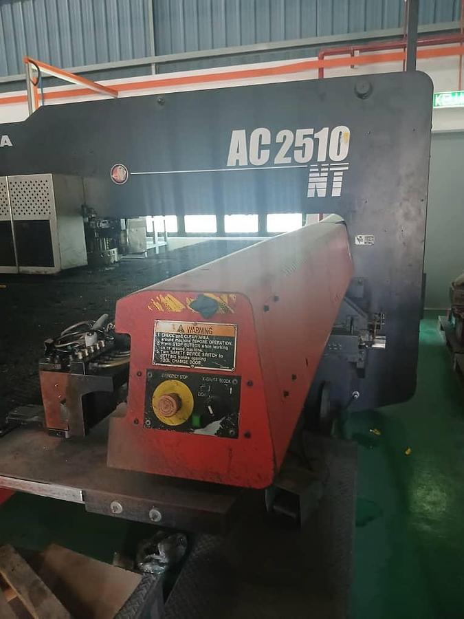 Used Amada AC2510 NT CNC Turret Punch Press