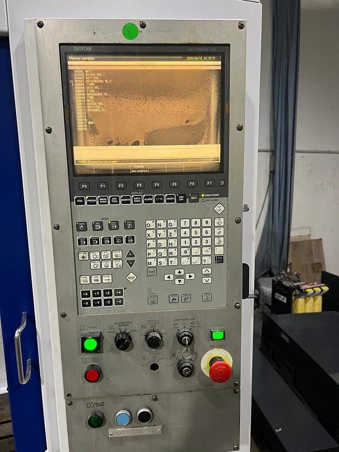 Used Brother TC31B Vertical Machining Center Year 2009