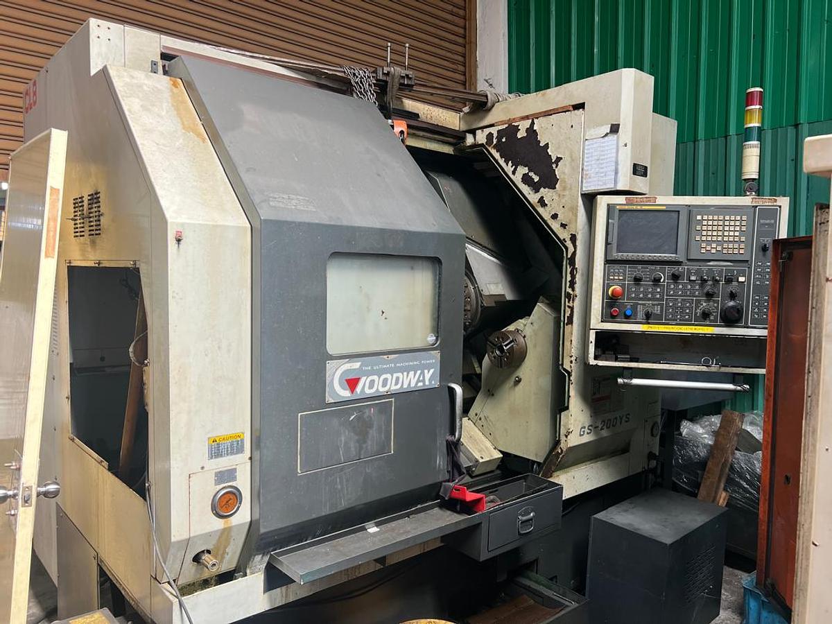 Used Goodway GS-200YS CNC Turnmill Year 2008