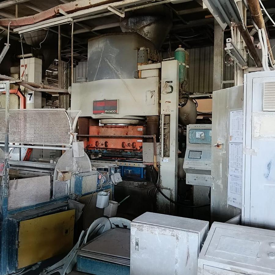 Used Sacmi PH1400 Automatic Hydraulic Press