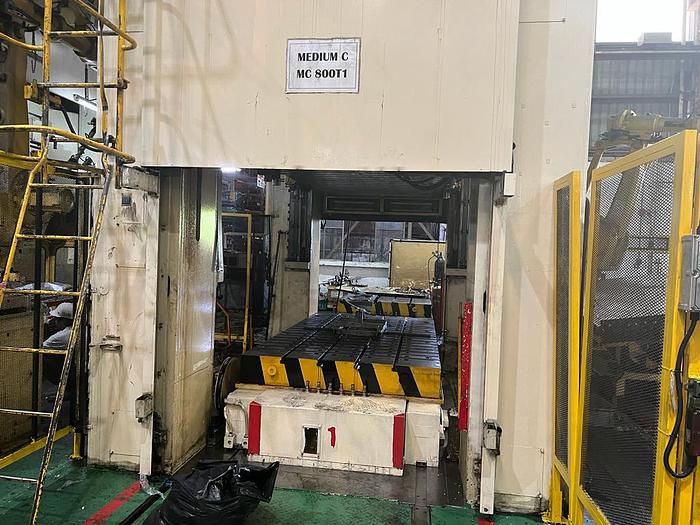 Used Hitachi Zosen Fukui 800T Stamping Press