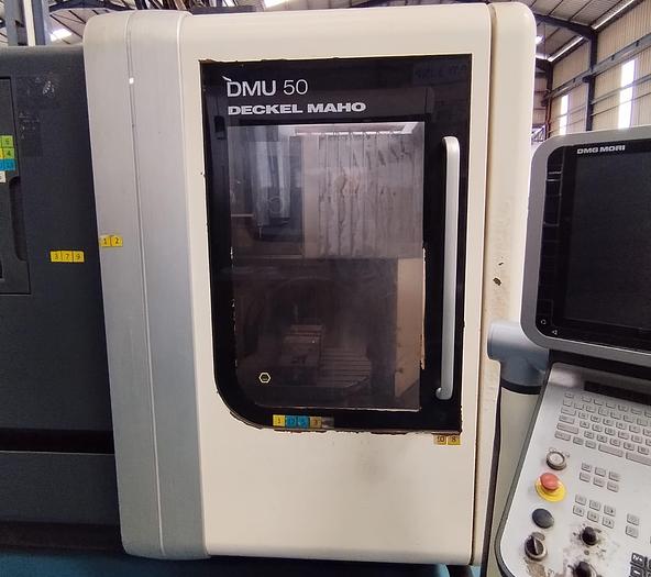 Used DMG DMU 50 Year 2012 Universal Machining Center 