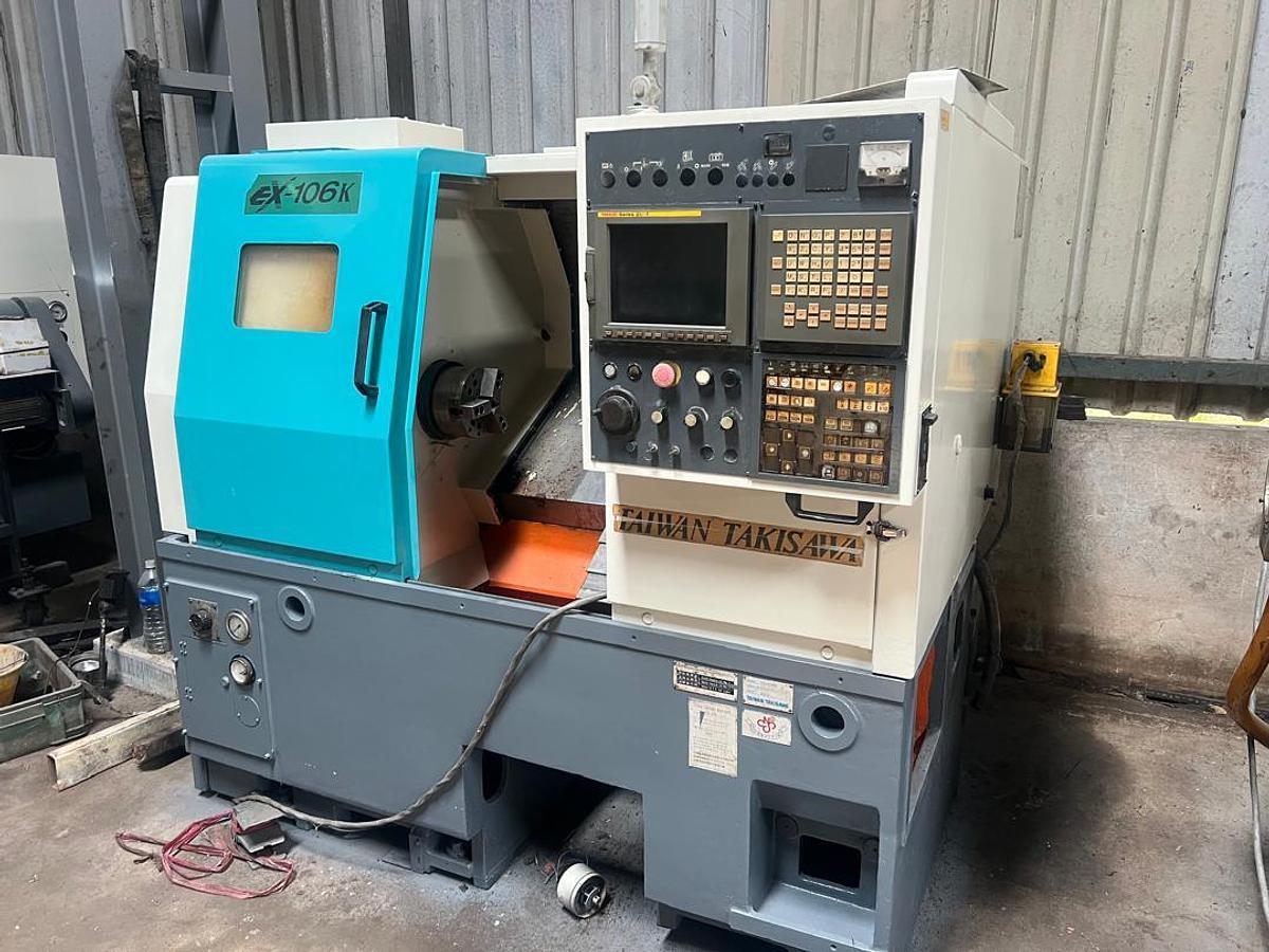Used Takisawa EX-106K CNC Lathe Year 2000