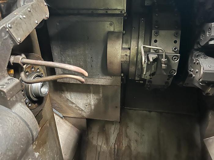 Used MURATEC Twin Spindle Twin Turret Year 2002 CNC Turning Centre