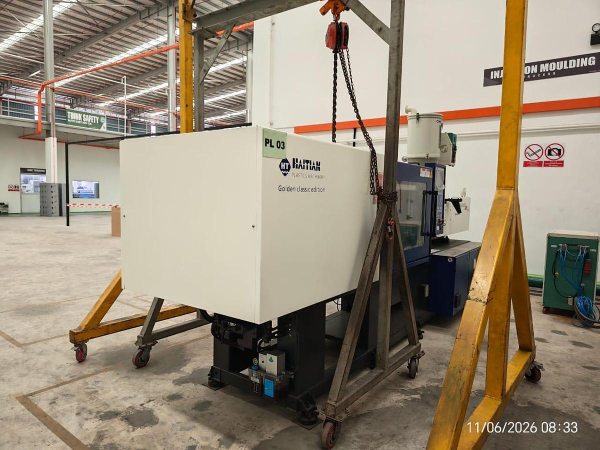Used Haitian MA1600/G 160T Plastic Injection Molding Year 2022