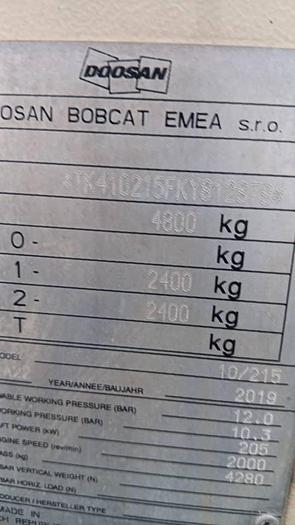 Used Compressor DOOSAN BOBCAT
