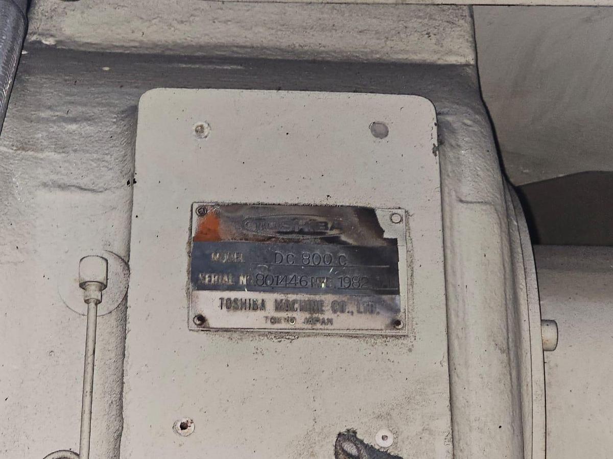 Used Toshiba DC 800 C Die Casting Year 1982