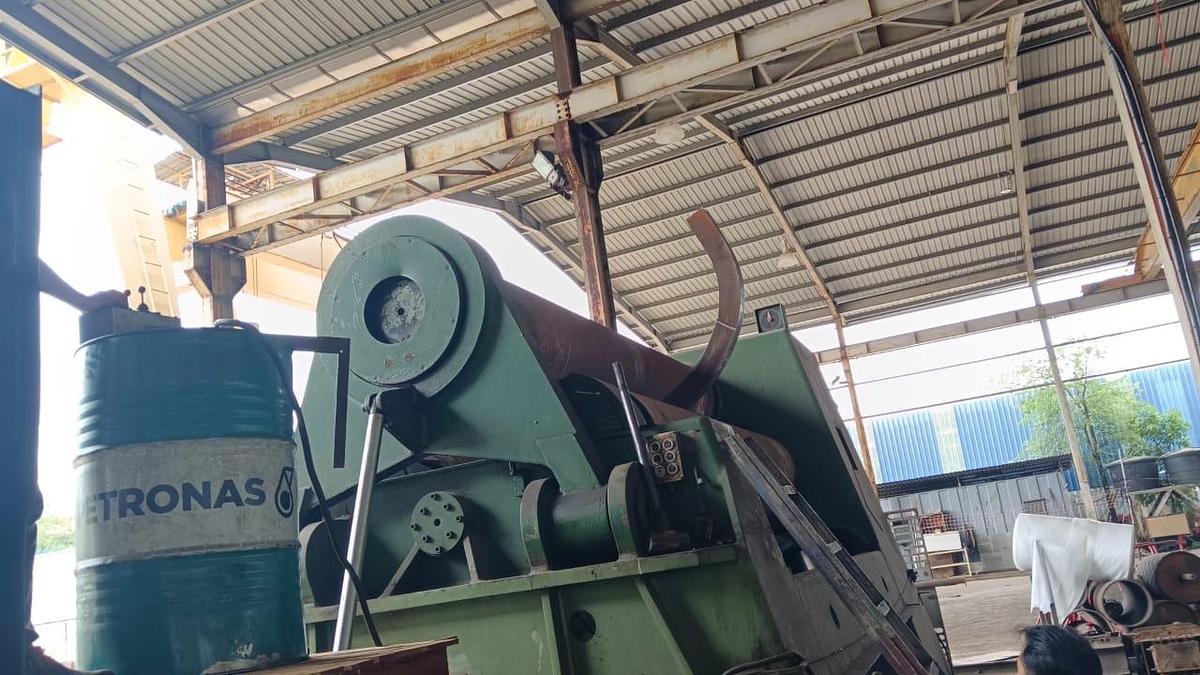 Used Hassleholms Mekaniska AB PS600 Plate Blending Roll