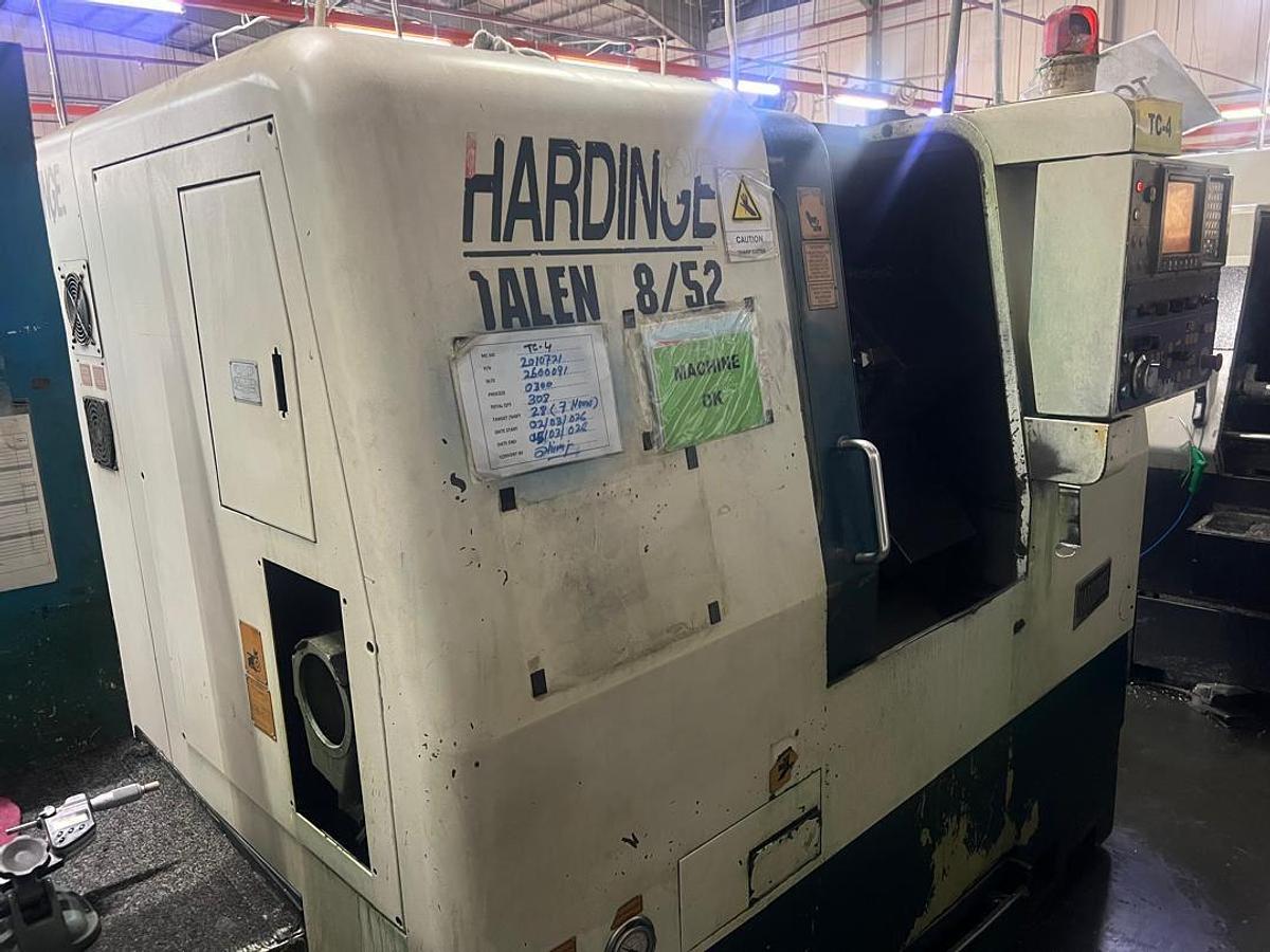 Used Hardinge Talent 8/52 CNC Lathe Year 2003